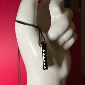 Vintage Swarovski (Signed) Bar Pendant Necklace